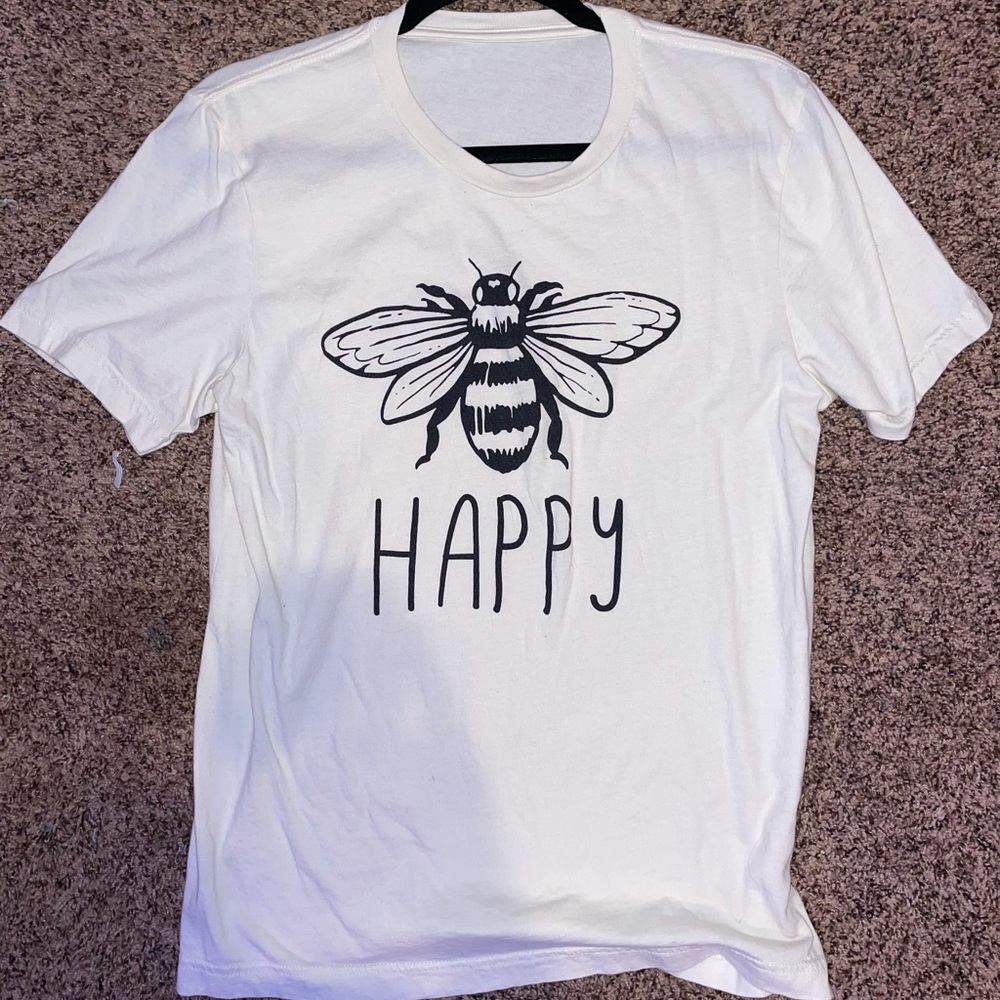 “Bee” Happy Graphic Tee